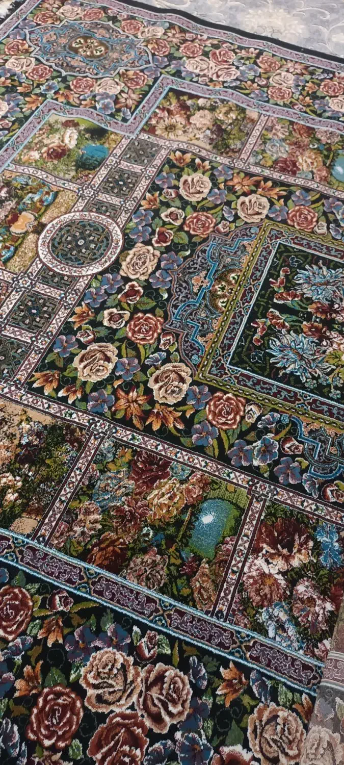 به علت نداشتن جا به فروش می رسد .کاملا نو|فرش|قشم, |دیوار