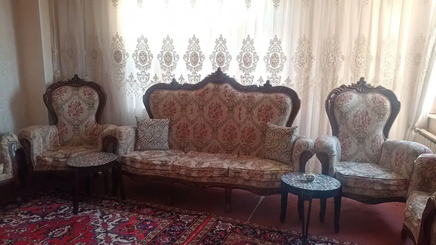 مبل سلطنتی 9نفری|مبلمان خانگی و میز عسلی|تبریز, |دیوار