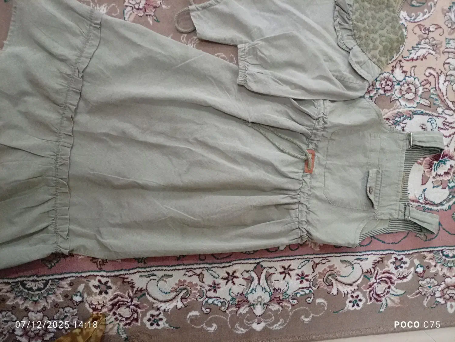 پیراهن مجلسی دخترانه سایزm|کفش و لباس بچه|مهریز, |دیوار