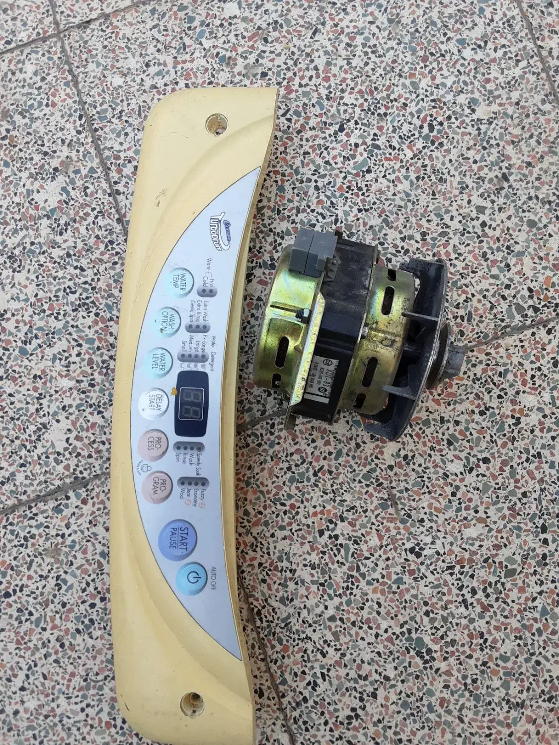 موتور و صفحه کلید ماشین لباسشویی|ماشین لباسشویی و خشککن لباس|کرج, کرج نو|دیوار