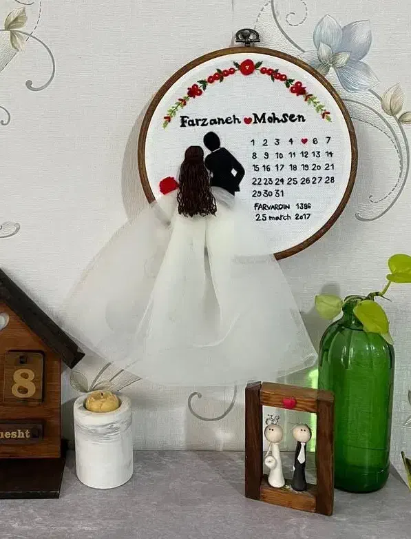 دیوارکوب عروسی(تخفیف ویژه پاییز)|تابلو، نقاشی، عکس|قدس, شهرقدس|دیوار