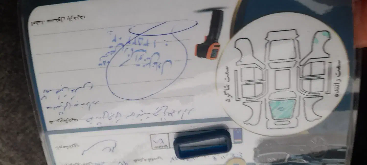 ۲۰۶ تیپ ۵ مدل ۹۷ موتور Tu5|خودرو سواری و وانت|کبودرآهنگ, |دیوار