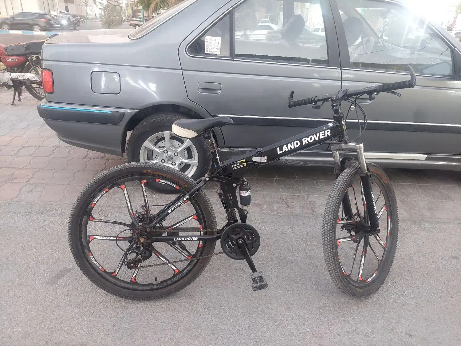 دوچرخه لندرور تاشو رینگ اسپورت ۲۶|دوچرخه، اسکیت، اسکوتر|بندرعباس, |دیوار