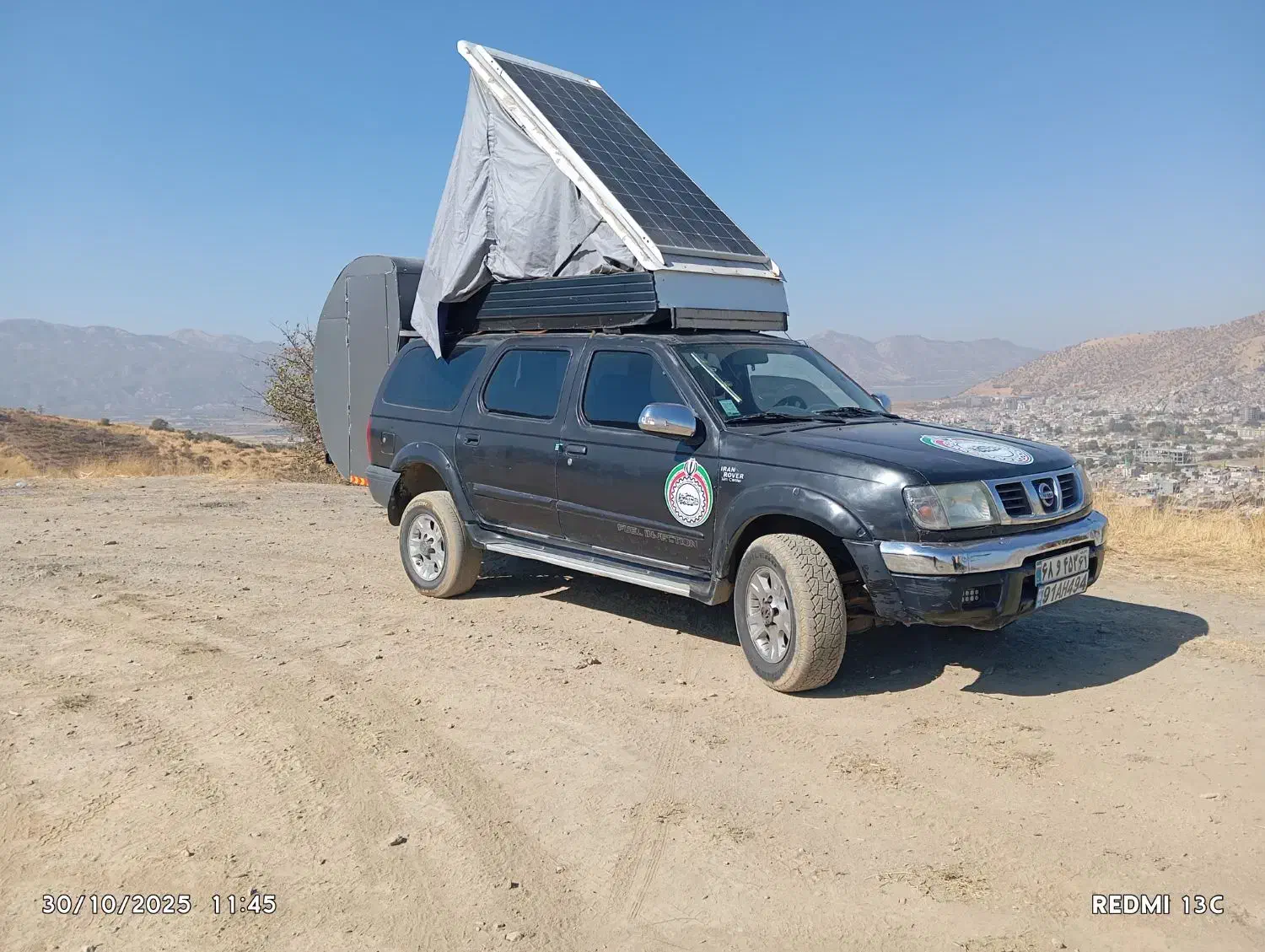 پیکاپ سرانزا کمپر|خودرو سواری و وانت|مریوان, |دیوار