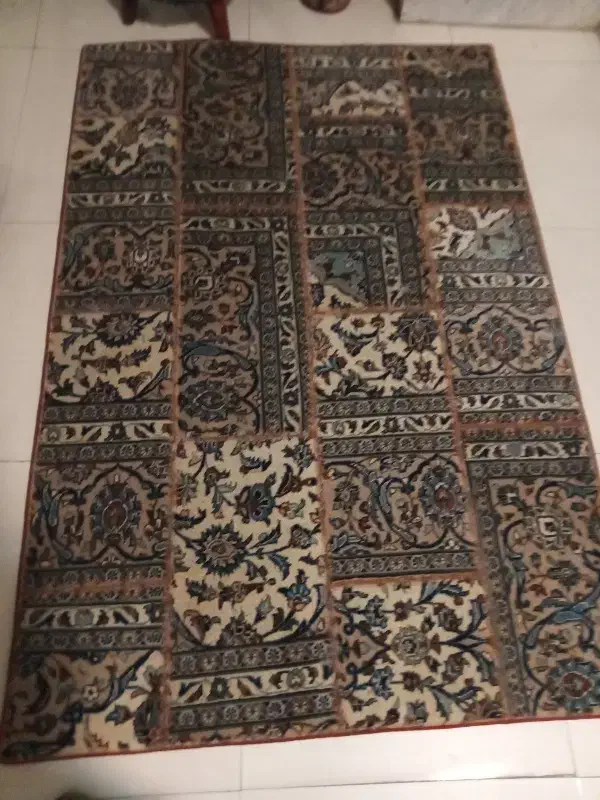 فرش کلاژ دستبافت|فرش|بجنورد, |دیوار