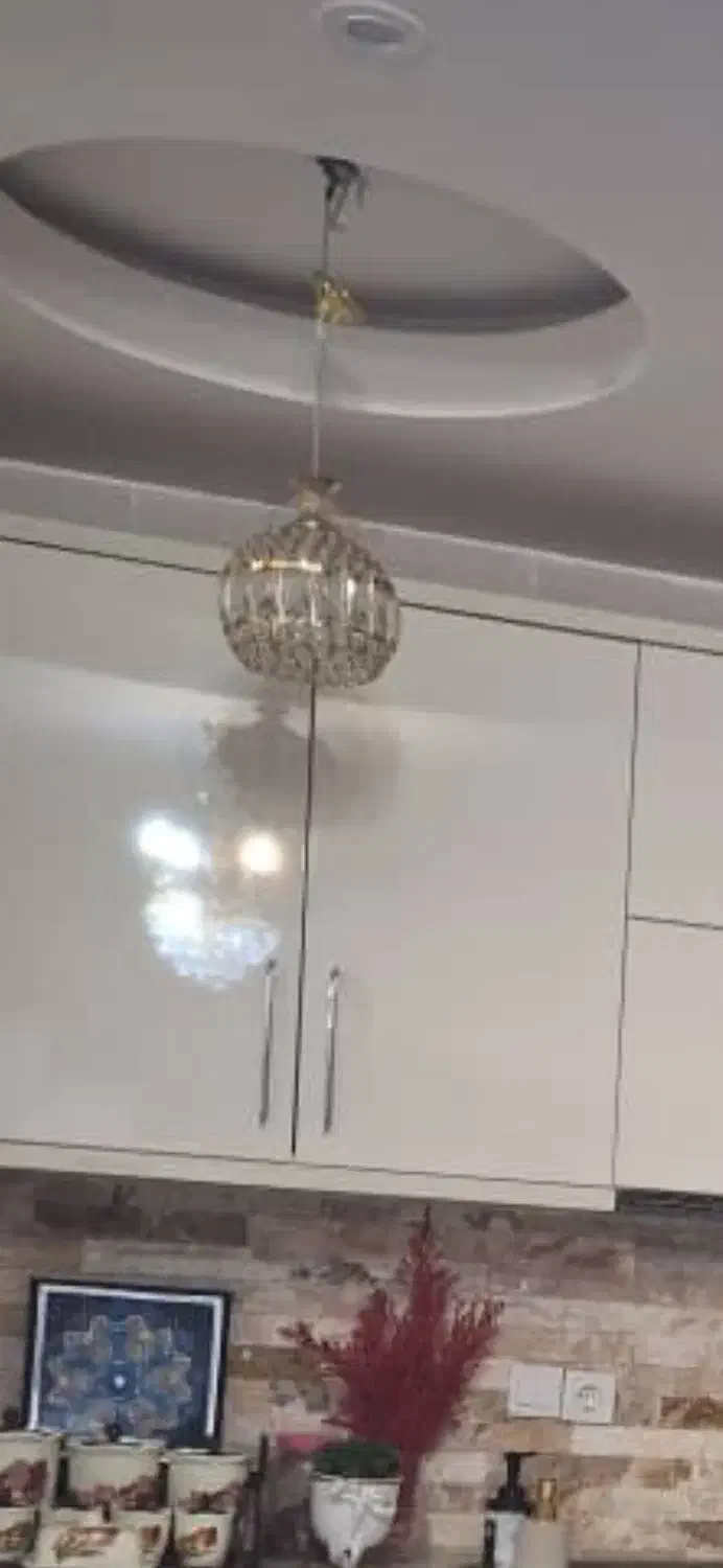 لوستر|لوستر و چراغ آویز|گنبد کاووس, |دیوار