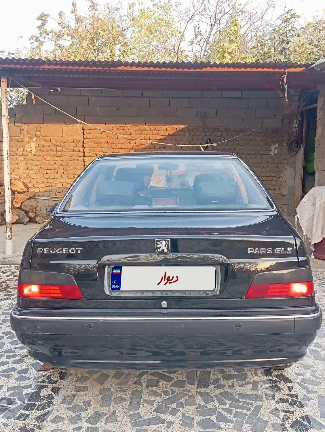 پژو پارس مشکی|خودرو سواری و وانت|گالیکش, |دیوار