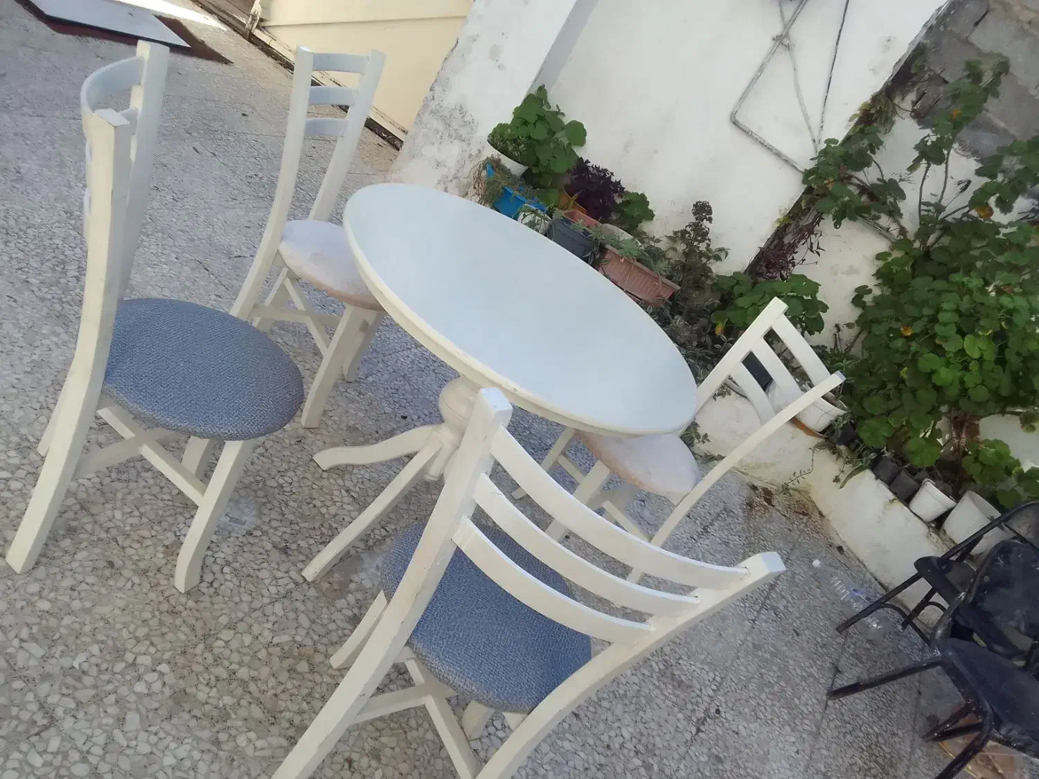 میز غذاخوری ۴ نفره کم جا|میز و صندلی غذاخوری|آمل, |دیوار