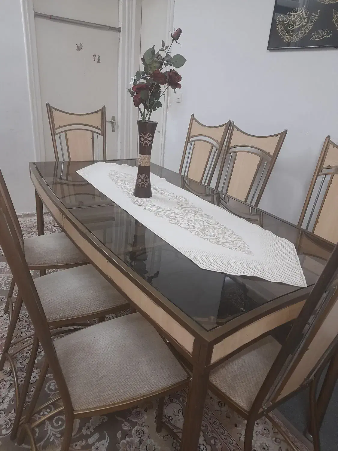 میز ناهارخوری ۸نفره|مبلمان خانگی و میز عسلی|گرگان, |دیوار