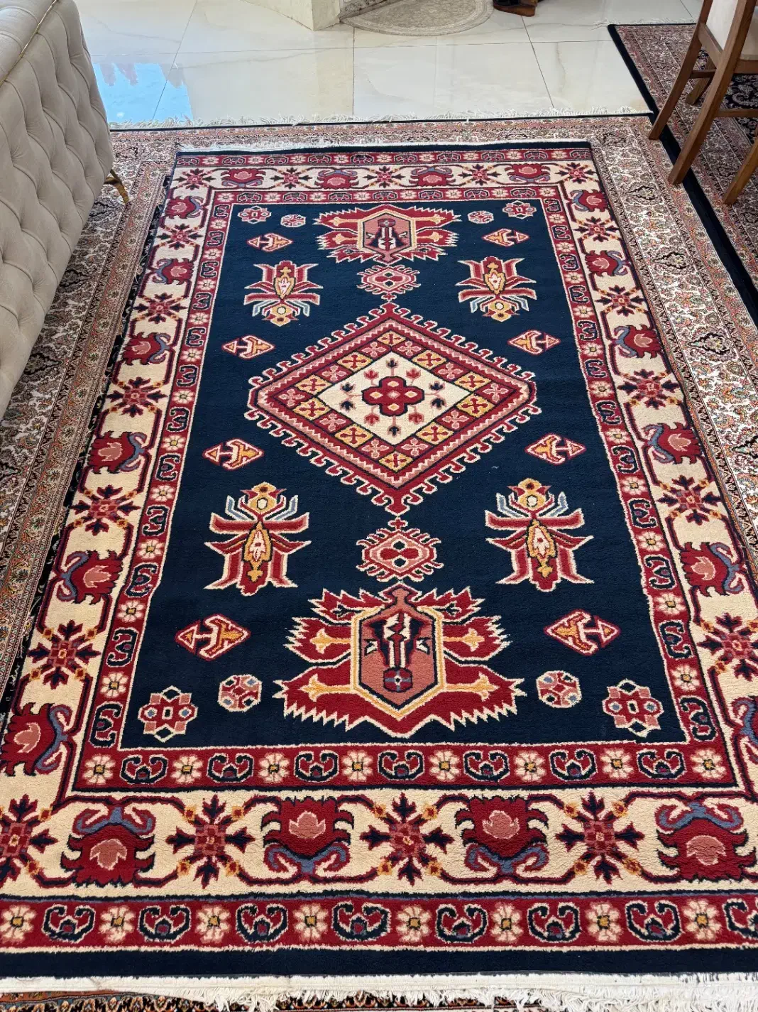 گلیم فرش|گلیم، جاجیم، گبه|خرمآباد, |دیوار