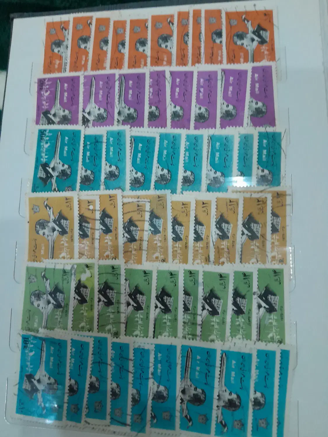 تمبر رضا شاه و محمدرضا|کلکسیون سکه، تمبر، اسکناس|اهواز, بهارستان|دیوار