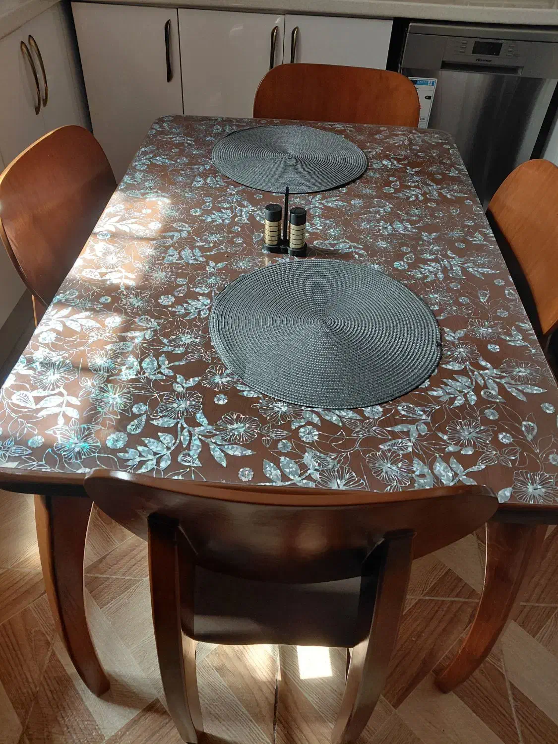 میزناهارخوری ۴نفره|میز و صندلی غذاخوری|زابل, |دیوار