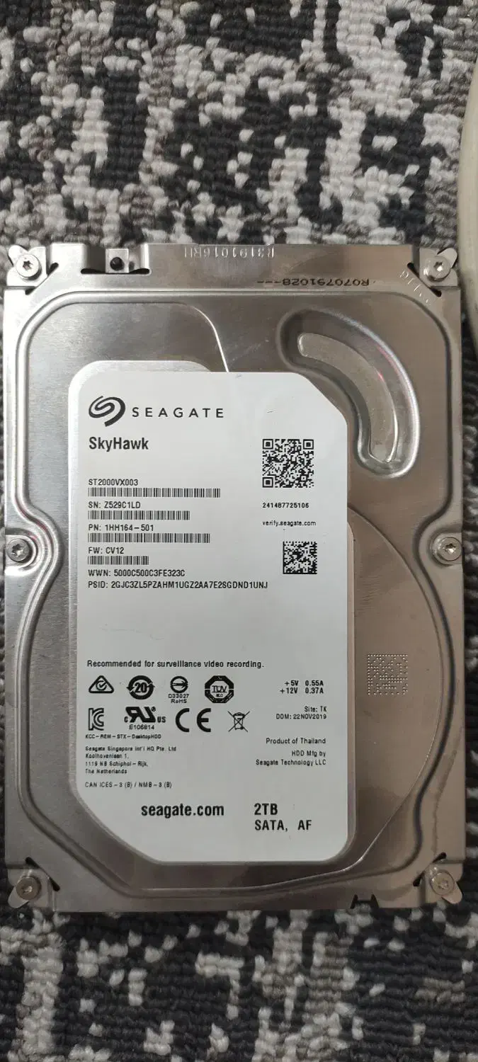 هارد 2 ترا|قطعات و لوازم جانبی رایانه|زنجان, |دیوار