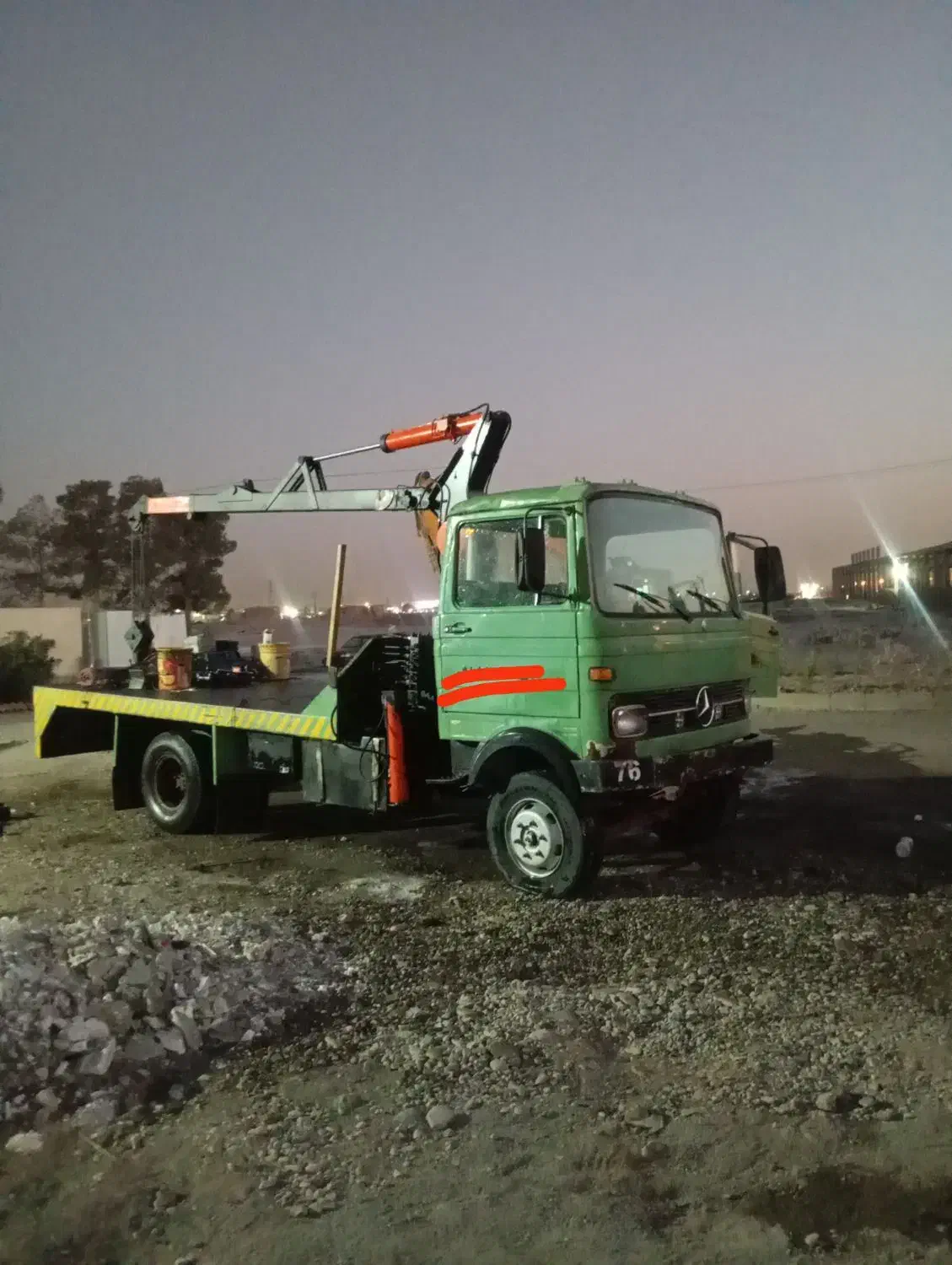 جرثقیل خاور پلاک قدیم|خودرو سنگین|شهریار, شهرک اداری تندگویان|دیوار