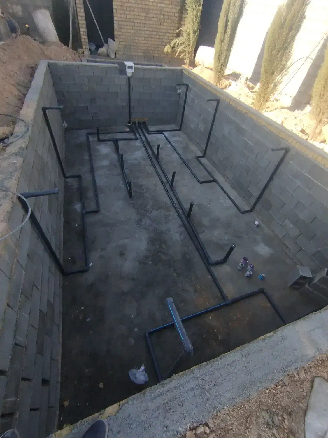 لوله کشی استخر جکوزی قلات سیخ دارنگون کهمره سپیدان|خدمات پیشه و مهارت|شیراز, دوکوهک|دیوار