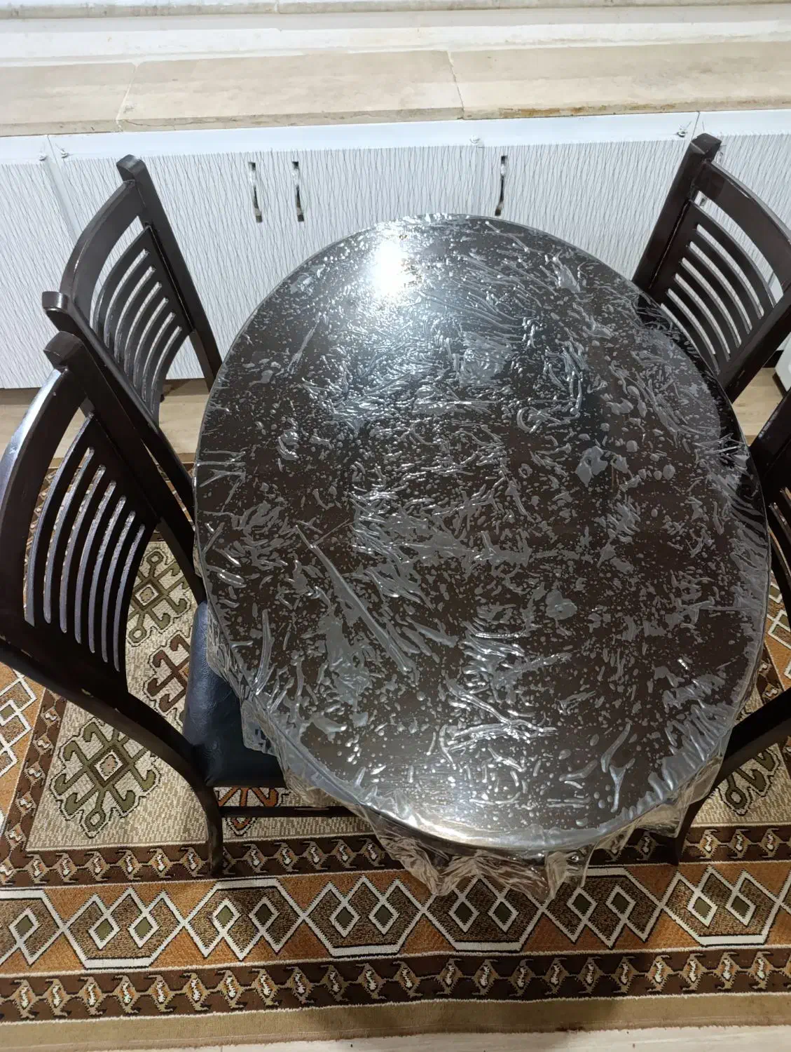 میز ناهار خوری سالم|میز و صندلی غذاخوری|الیگودرز, |دیوار