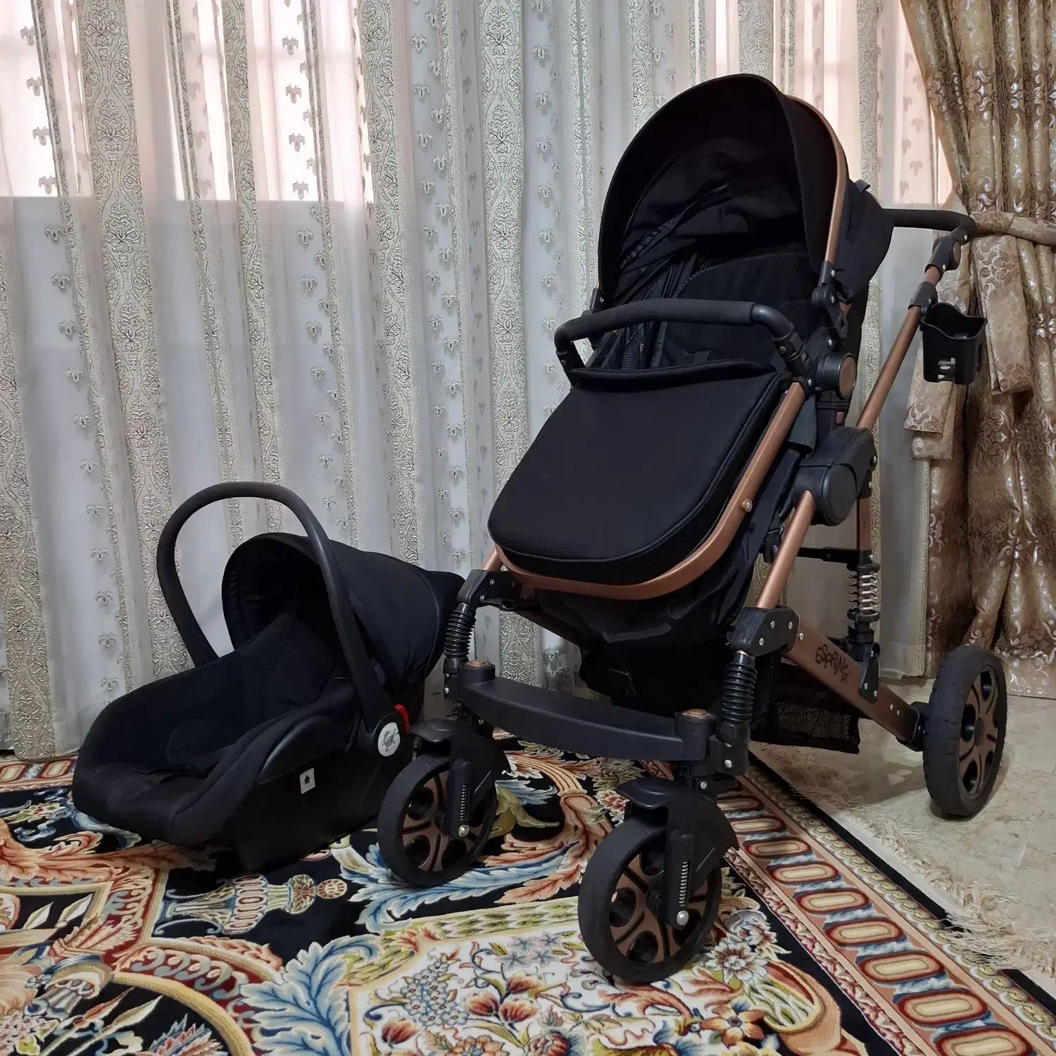 فروش کالسکه کریر اسپرینگ در حد نو|کالسکه و لوازم جانبی|تهران, منیریه|دیوار