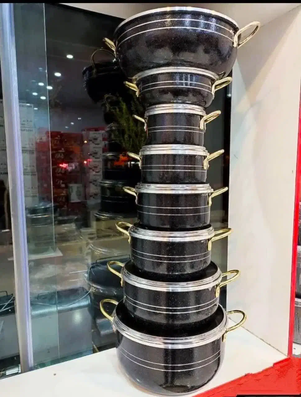 قابلمه ۱۴ پارچه نو اکبند ۲۸۰۰|ظروف پختوپز|آمل, |دیوار