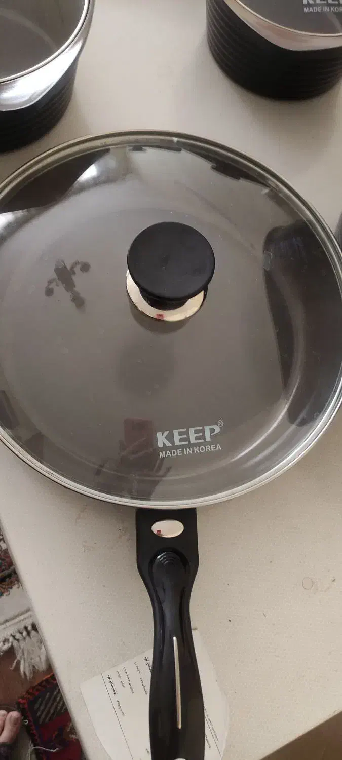 فروش قابلمه 14پارچ چدنی قدیمی اصل کره برند کیپ.|ظروف پختوپز|شیراز, تاچارا|دیوار