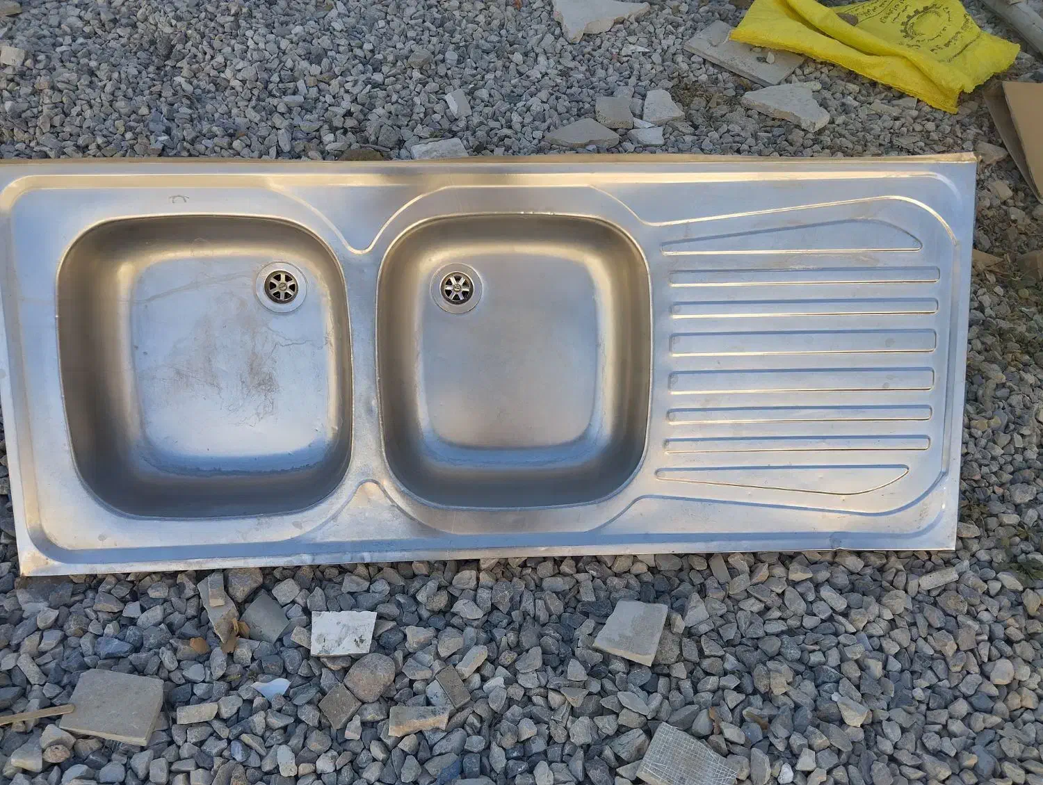 فروش سینک ظرفشویی دست دوم|مصالح و تجهیزات ساختمان|خرم بید, |دیوار