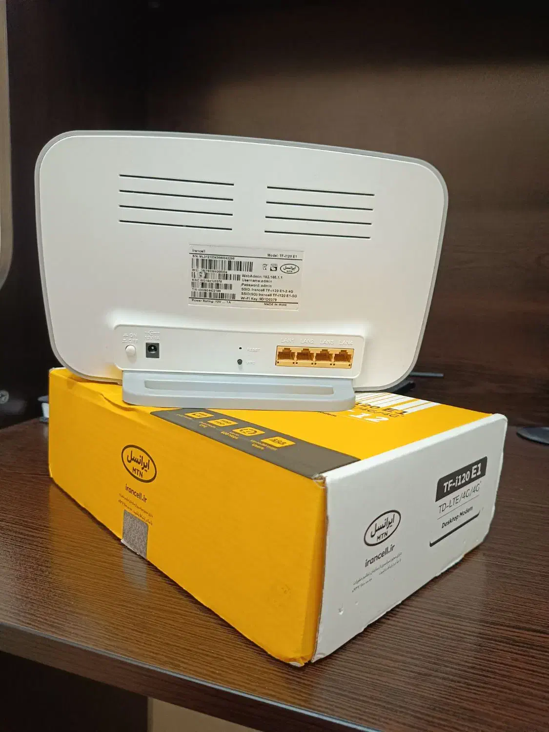 مودم Tfi120 E1 TDLTE|مودم و تجهیزات شبکه|تهران, هفت حوض|دیوار