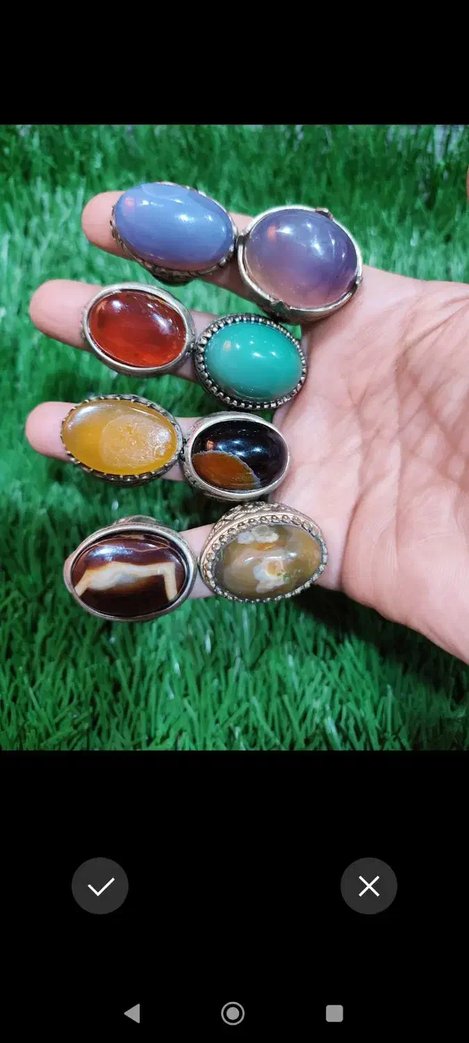 انگشترهای معدنی|جواهرات|شیراز, فرگاز|دیوار