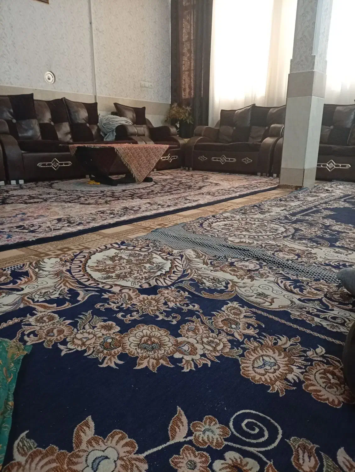 مبل 9نفره|مبلمان خانگی و میز عسلی|قم, شهرک فاطمیه|دیوار