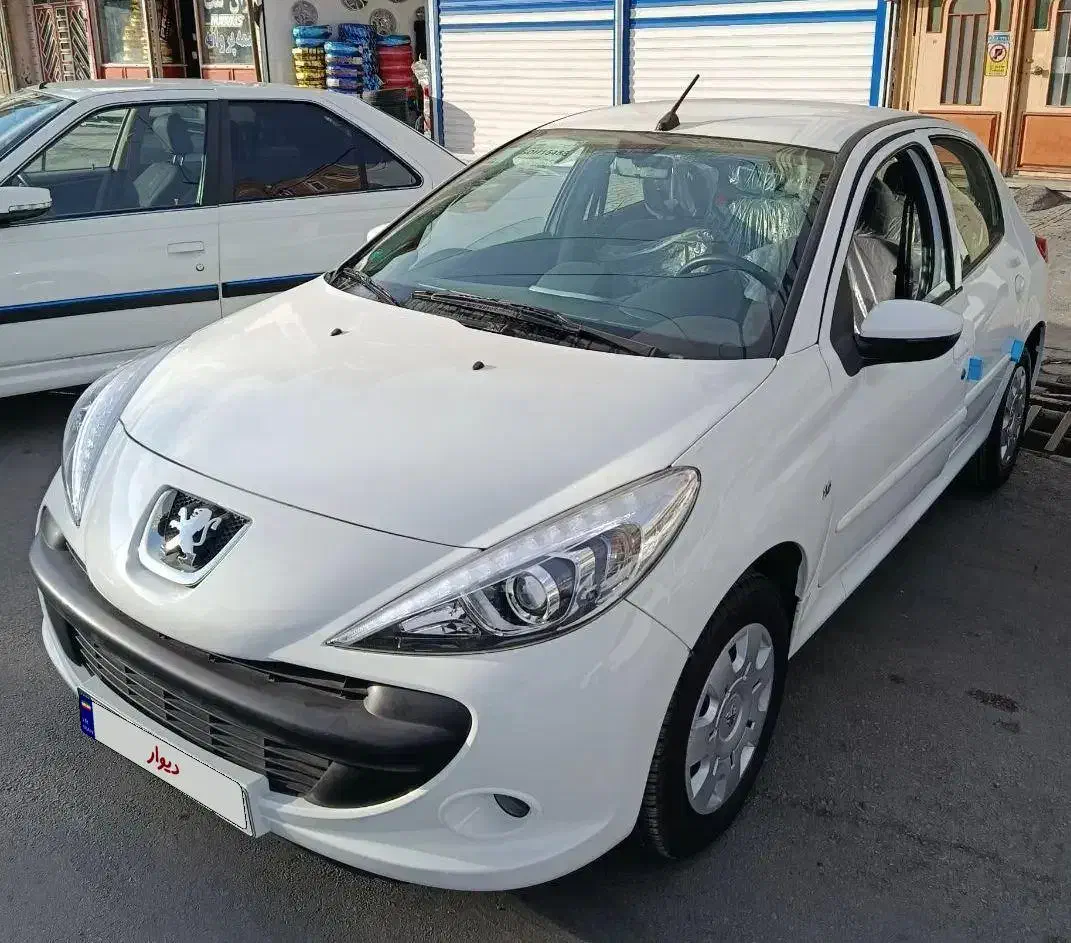 207 فلز 404 بدون نقطه برویت صفر|خودرو سواری و وانت|قم, بکایی|دیوار