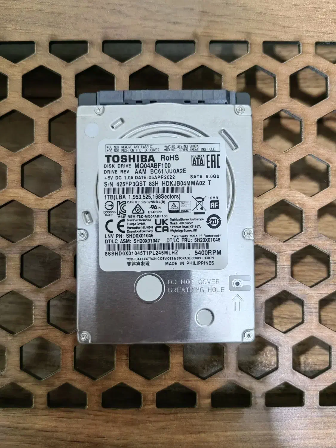 هارد اینترنال توشیبا Toshiba|قطعات و لوازم جانبی رایانه|رفسنجان, |دیوار