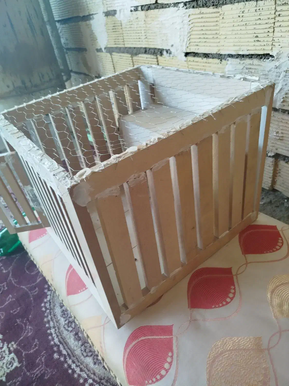 لانه پرنده|پرنده|آبدانان, |دیوار