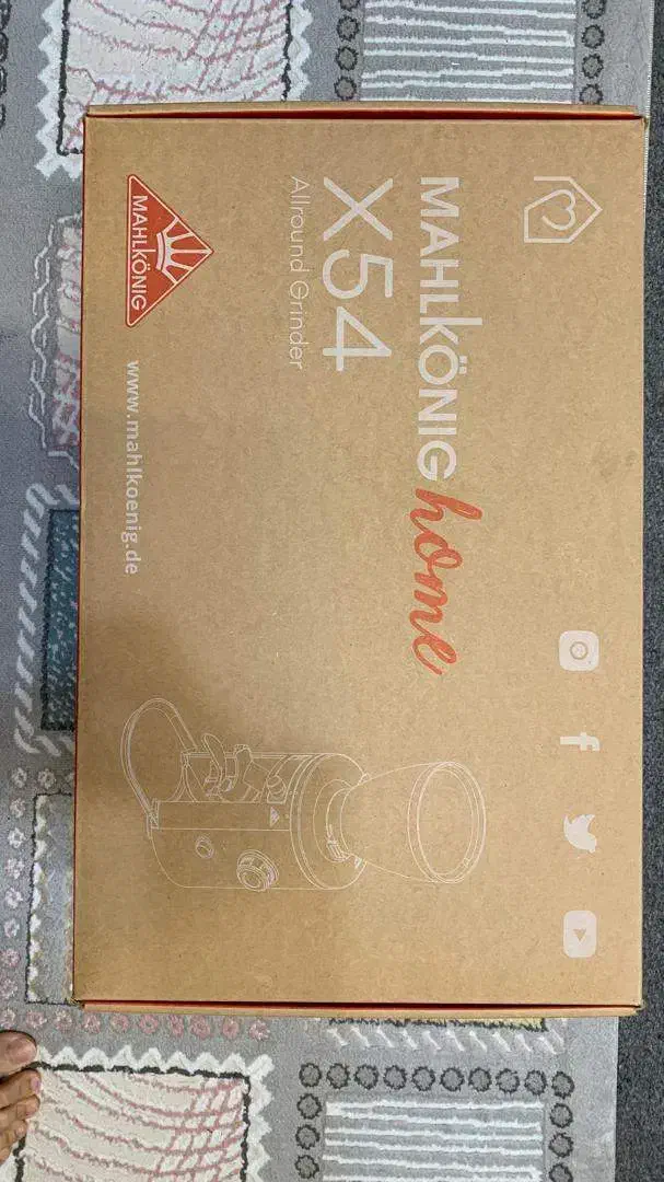 آسیاب قهوه مالکونیگ x54 . زیر قیمت بازار|خردکن، آسیاب، غذاساز|رشت, گلسار|دیوار