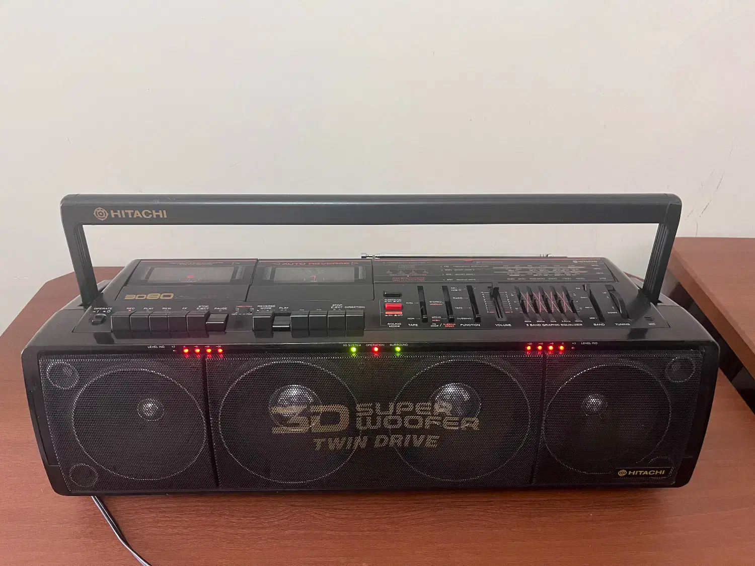 HITACHI trk -3d80w|سیستم صوتی خانگی|محمدشهر, شهرک پیام (مهرالبرز)|دیوار
