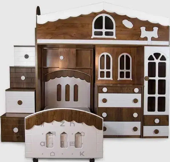 تخت دو طبقه|تخت و سرویس خواب|ورامین, ورامین|دیوار