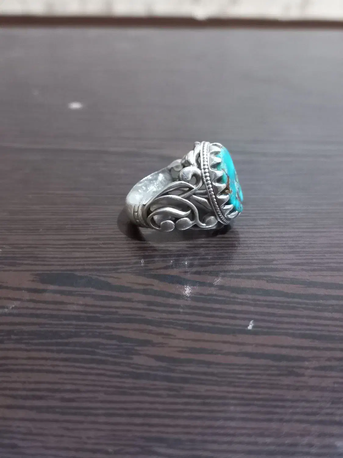 انگشتر فیروزه نیشابور نقره 925|جواهرات|اراک, |دیوار