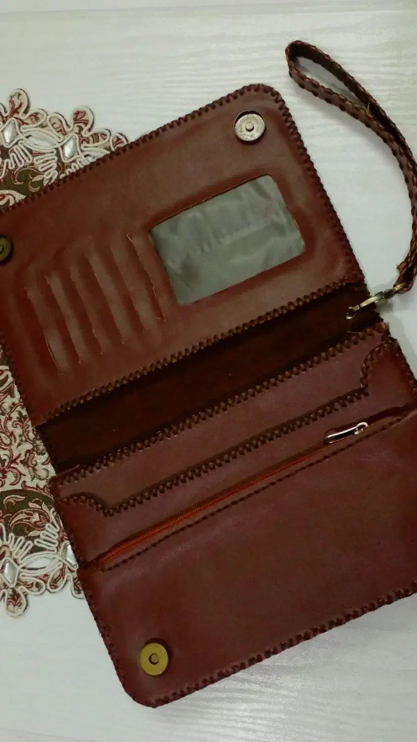 کیف چرم مصنوعی جادار|کیف، کفش، کمربند|خوی, |دیوار