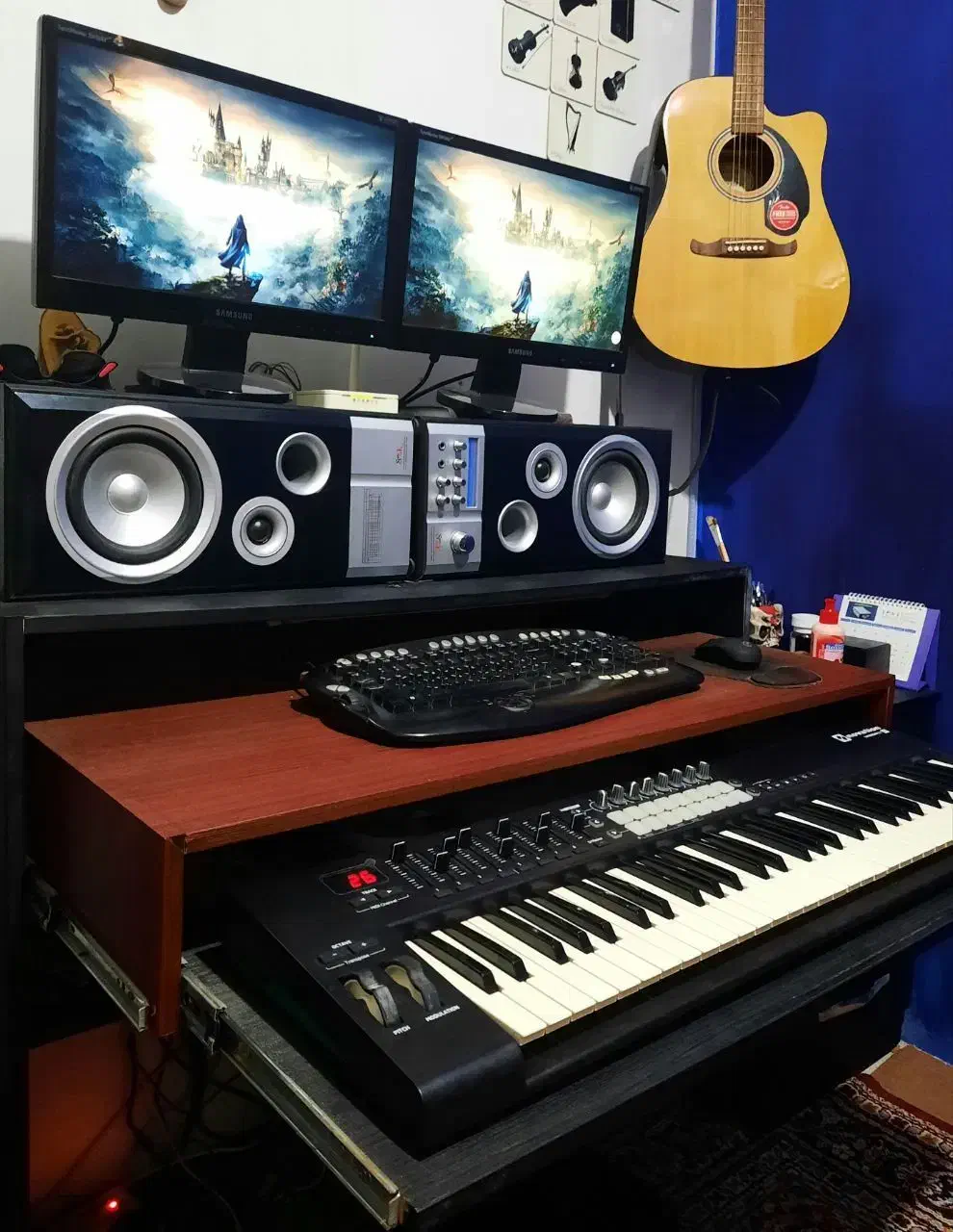 میز کامپیوتر|میز تحریر و کامپیوتر|رشت, کوی مهر|دیوار