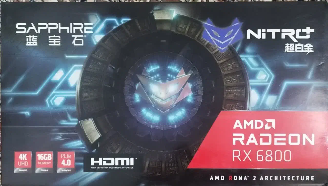 گرافیک sapphire rx6800|قطعات و لوازم جانبی رایانه|قم, بیست متری ولیعصر|دیوار