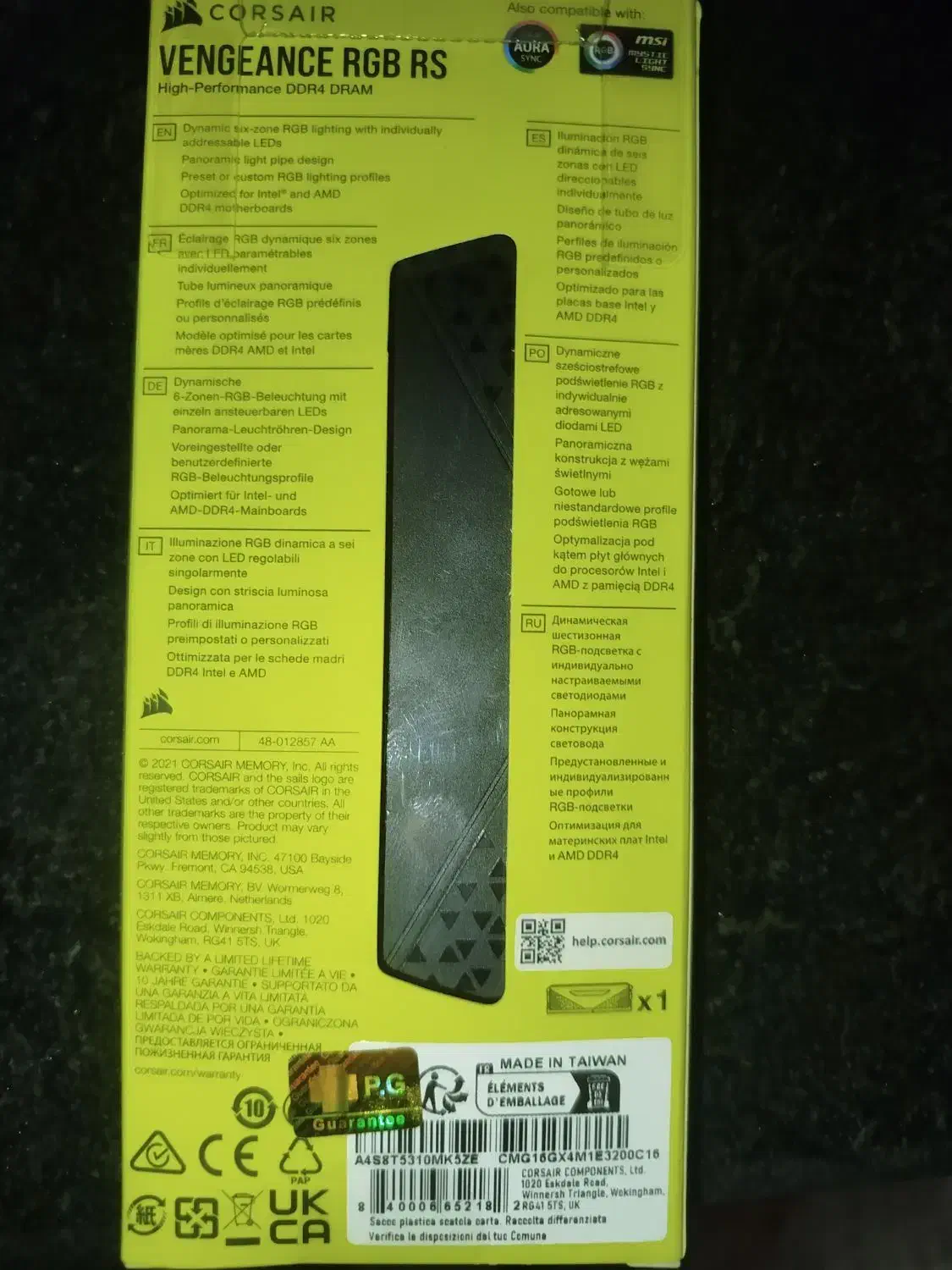 RAM 16GB RGB|قطعات و لوازم جانبی رایانه|برازجان, |دیوار