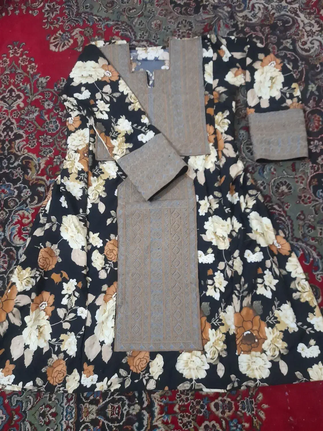 دوخت انواع لباس بلوچی|لباس|زارچ, |دیوار