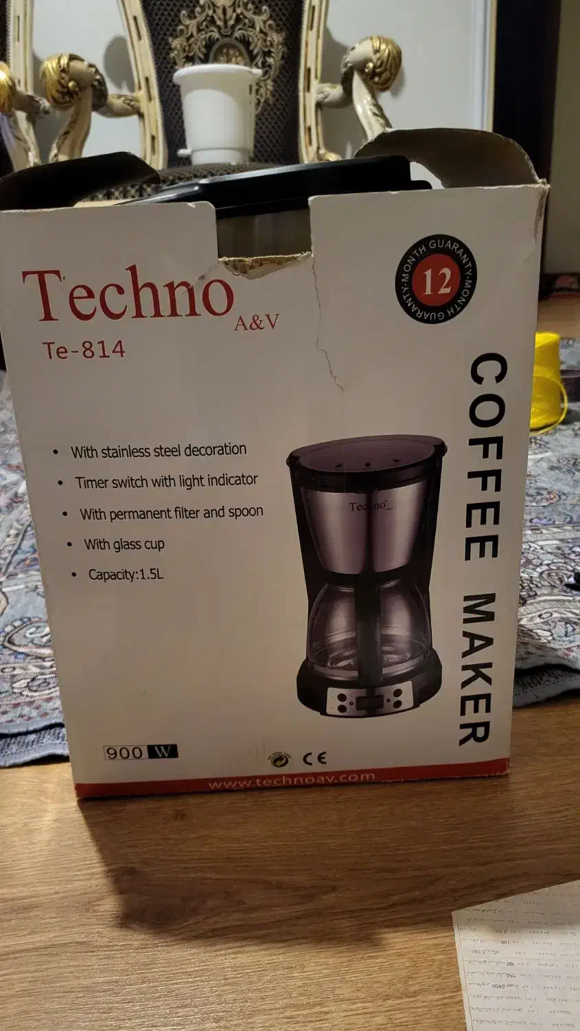 قهوه ساز تکنو(techno)|سماور، چایساز، قهوهساز|تبریز, |دیوار