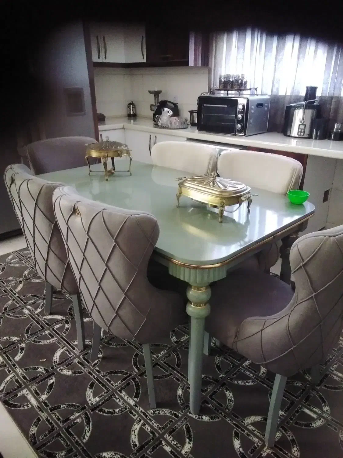 ناهارخوری ۶نفره|میز و صندلی غذاخوری|تربت جام, تیپ ۳۸ زرهی تربت جام|دیوار