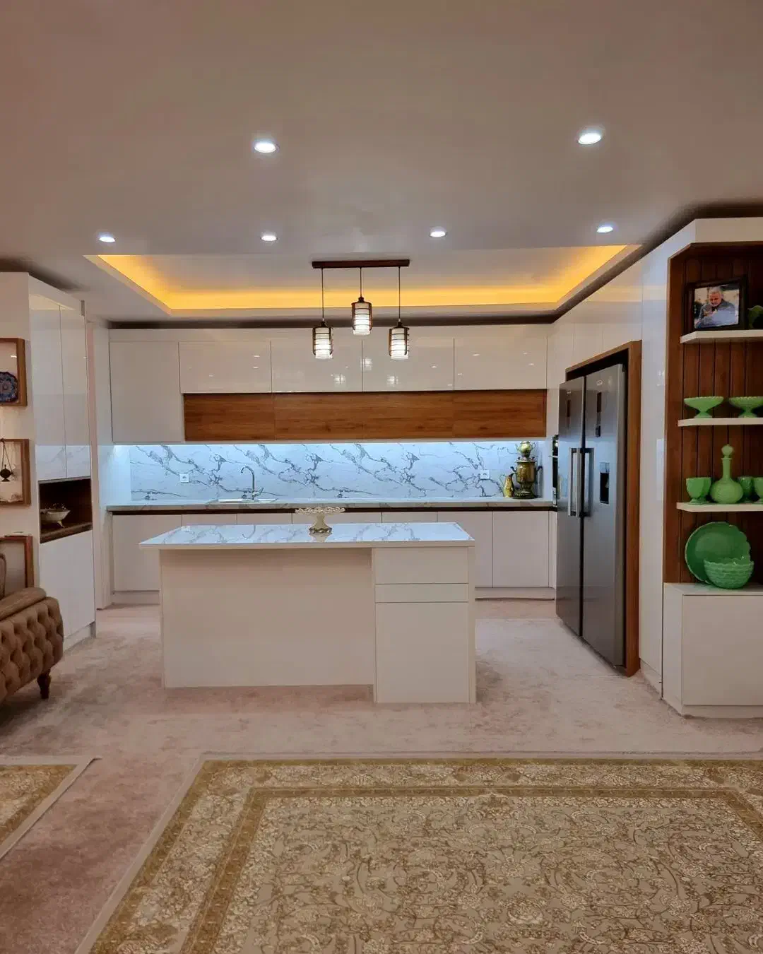 صنایع چوبی کاج سبز|بوفه، ویترین، کنسول|چابهار, |دیوار