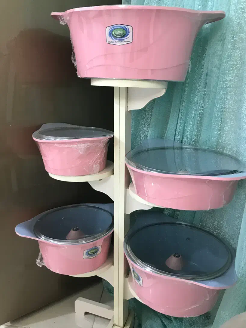 قابلمه ۱۰ پارچه سوپر لایف به همراه پایه قابلمه|ظروف پختوپز|اراک, |دیوار