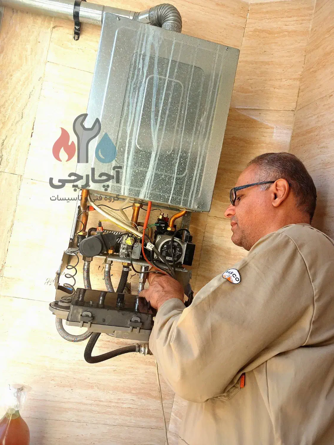 تعمیر سرویس نصب پکیج آبگرمکن رادیاتور داکت‌ اسپیلت|خدمات پیشه و مهارت|تهران, پونک|دیوار