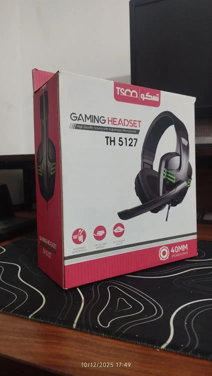 هدفون هدست تسکو GAMING HEADSET|لوازم جانبی موبایل و تبلت|لاهیجان, آهندان|دیوار