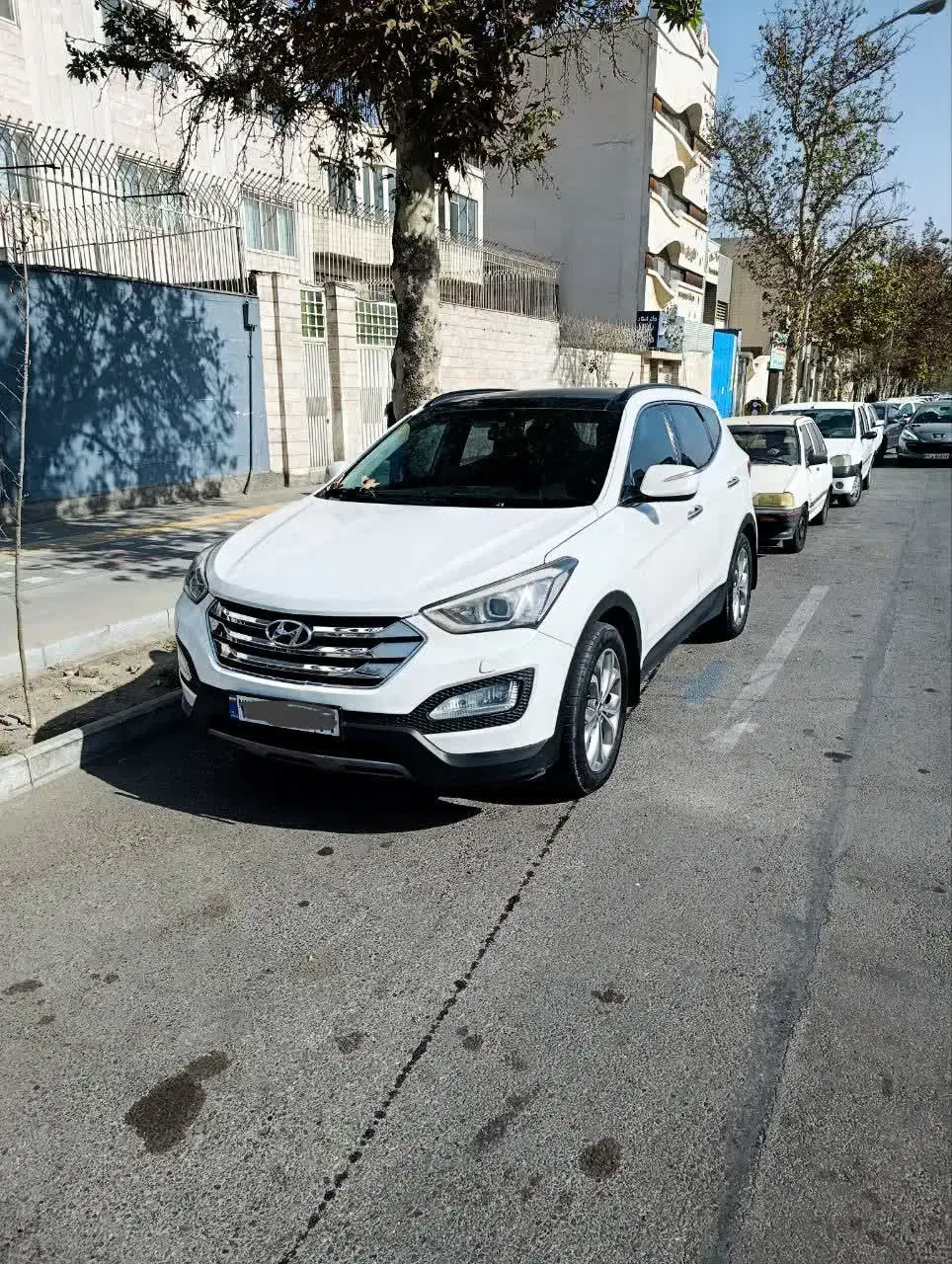 سانتافه 2014 فول سفید|خودرو سواری و وانت|مشهد, سجاد شهر|دیوار