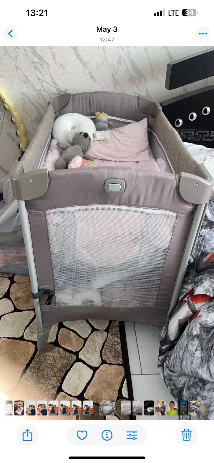 تخت پارک و صندلی غذا|تخت و صندلی بچه|تهران, تهرانپارس شرقی|دیوار