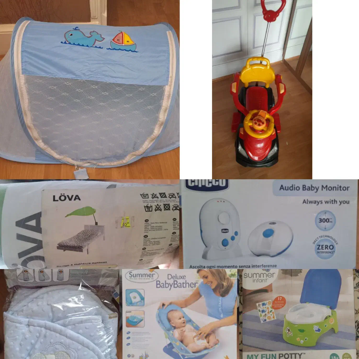 وسایل کودک برندهای اصلی بسیار تمیز|اسباب و اثاث بچه|تهران, شهرک امید|دیوار