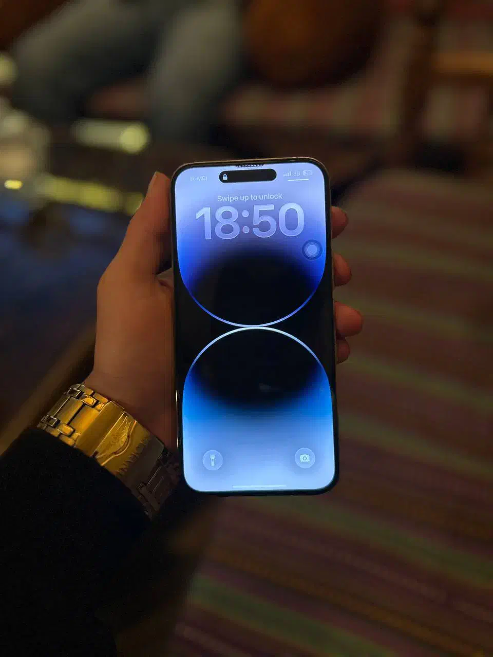 آیفون ۱۴پرومکس طلایی ۲۵۶ zaa|موبایل|پارسآباد, |دیوار