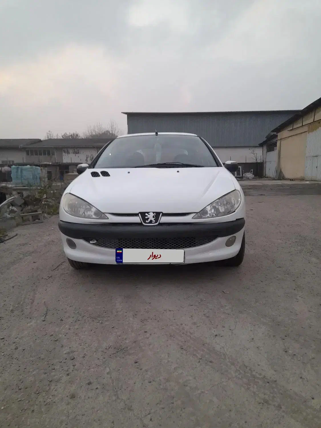 پژو ۲۰۶ مدل ۸۹ تیپ ۲ سالم|خودرو سواری و وانت|رشت, دیانتی|دیوار